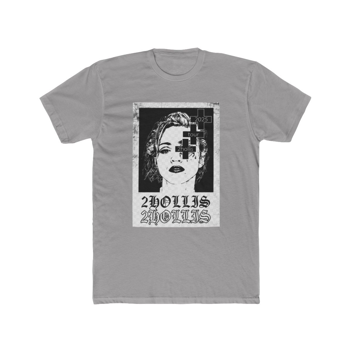 2Hollis 2025 Tour T Shirt BRAND NEW Double Sided Rare XXXL - Official t-shirts merchandise