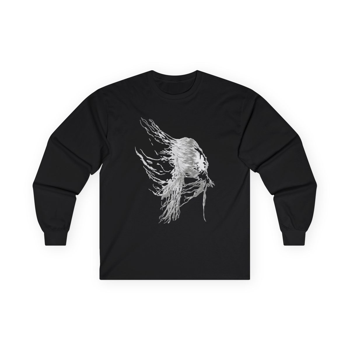 Logo White Long Sleeve | 2hollis - Official long-sleeves merchandise