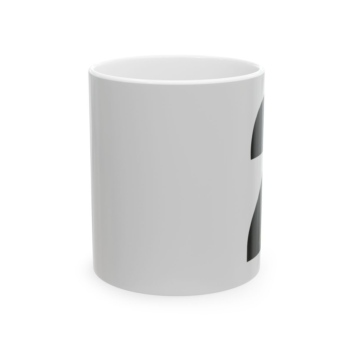 Printed Ceramic Mug | 11oz or 15oz | 2Hollis Merch - alternate angle 1, merchandise
