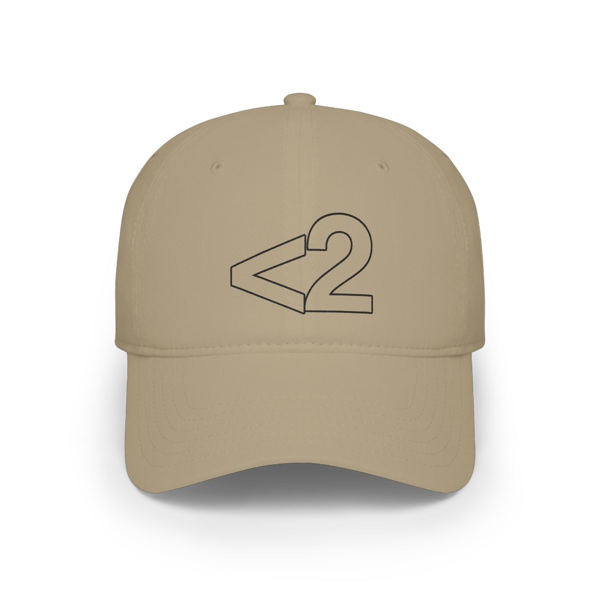 Number 42 Baseball Cap | 2Hollis Merch - alternate angle 2, merchandise