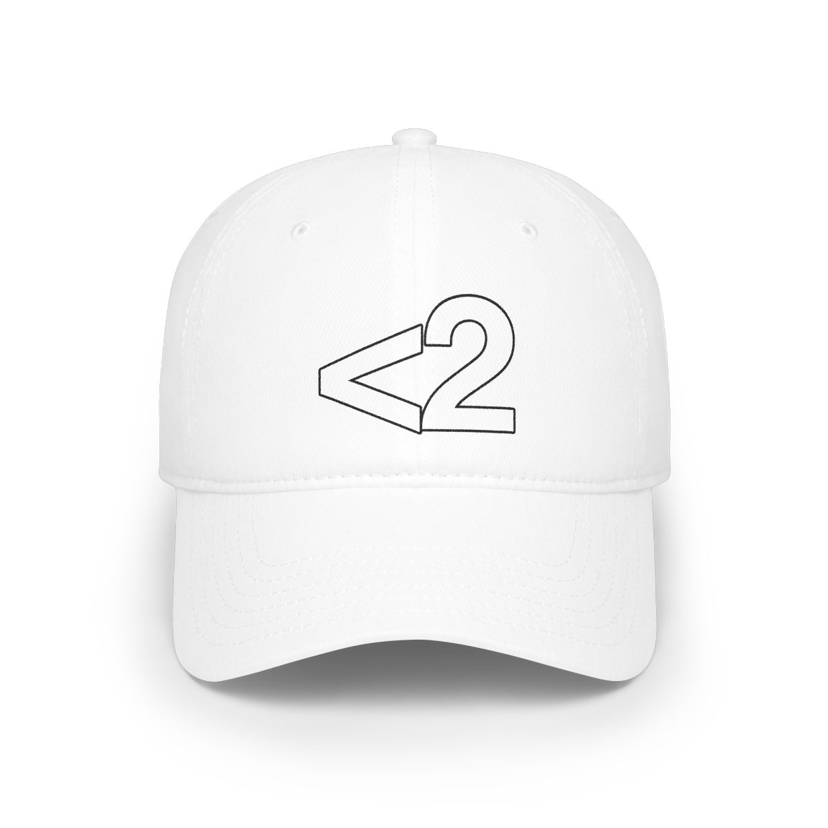 Number 42 Baseball Cap | 2Hollis Merch - alternate angle 3, merchandise