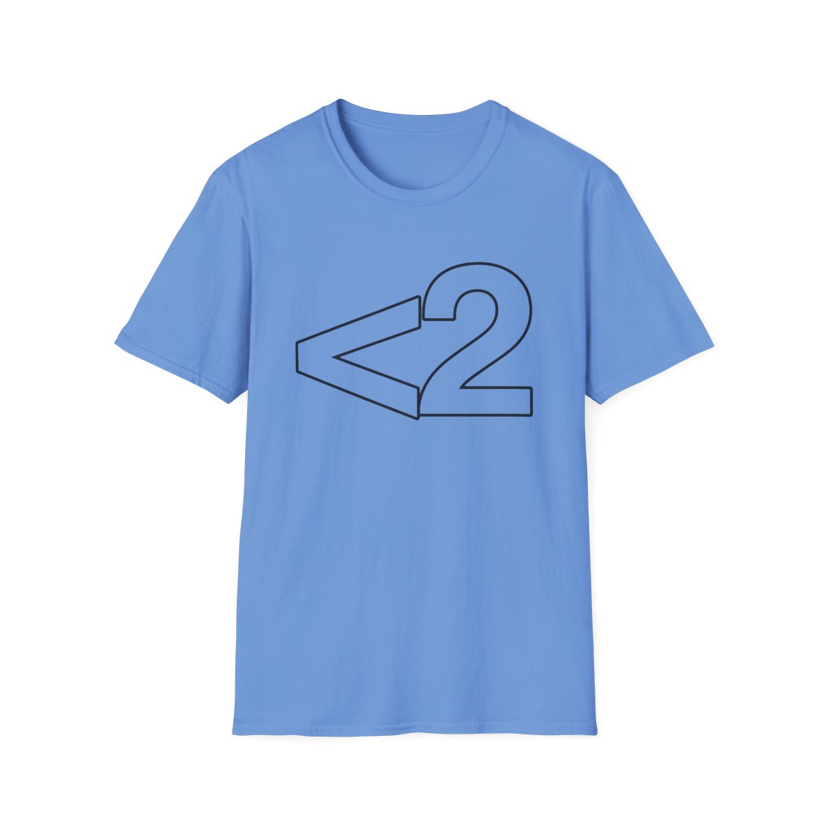 Number 2 Outline T-Shirt | 2Hollis Merch - Official T-Shirts merchandise