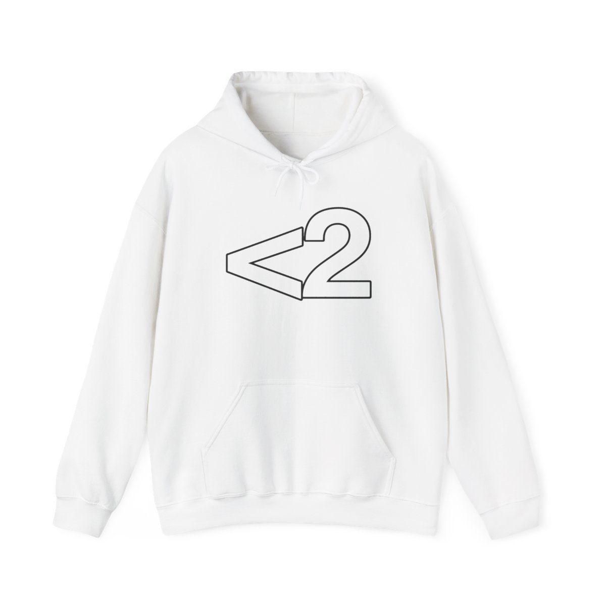 Less Than Two Symbol Hoodie | 2Hollis Merch - Official Hoodies merchandise